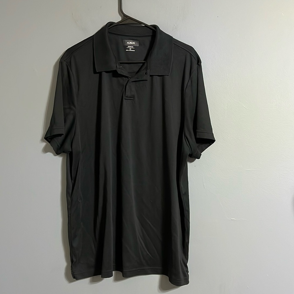 Alfani black men's polo size 2X